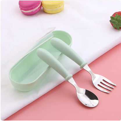 Stainless Steel Kids' Cutlery Set