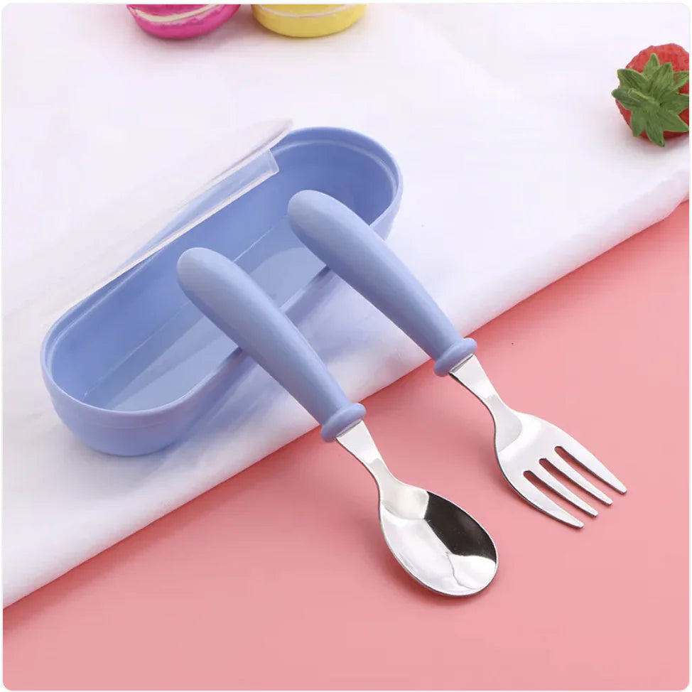 Stainless Steel Kids' Cutlery Set