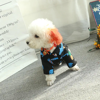 Spring Style Canine Cotton Shirt