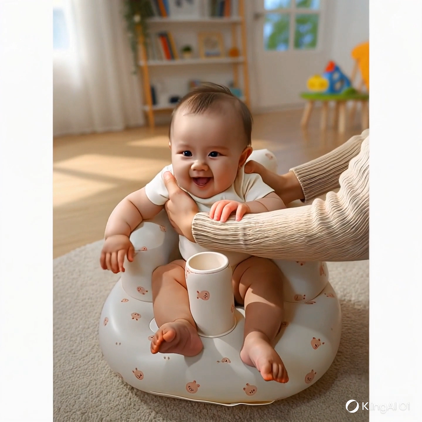 Inflatable Baby Feeding Chair