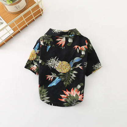 Spring Style Canine Cotton Shirt