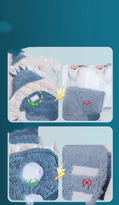 Baby Anti-Shock Sleeping Bag Swaddle Wrap