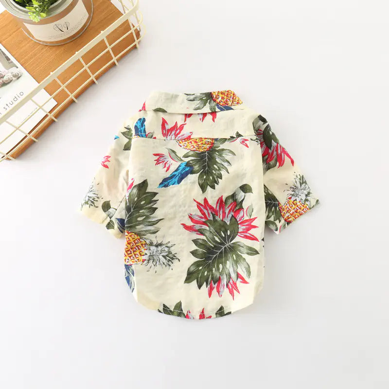 Spring Style Canine Cotton Shirt