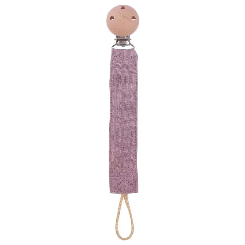 Beech Baby Pacifier Holder - Cotton & Hemp