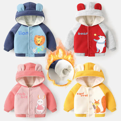 Infant Winter Hoodie Jacket Unisex