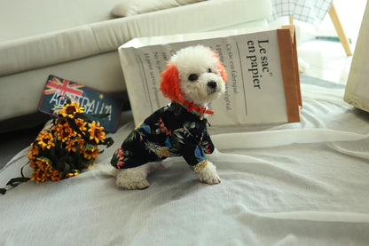 Spring Style Canine Cotton Shirt