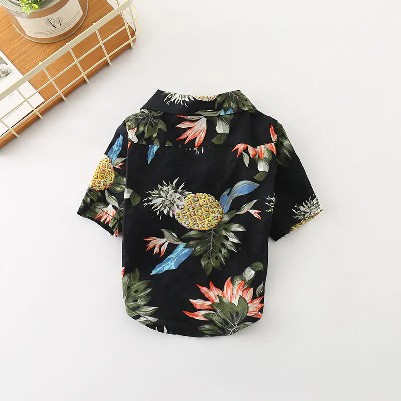 Spring Style Canine Cotton Shirt