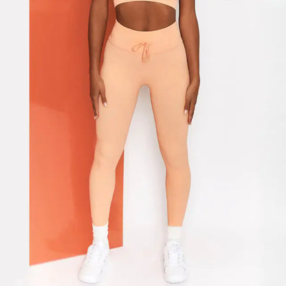 Seamless Candy Color Yoga Outfit