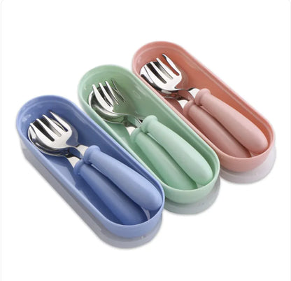 Stainless Steel Kids' Cutlery Set