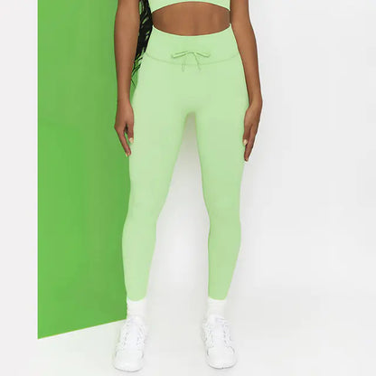 Seamless Candy Color Yoga Outfit