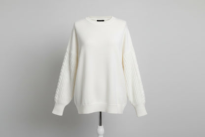 Ladies' Classic Woolen Crewneck Sweater