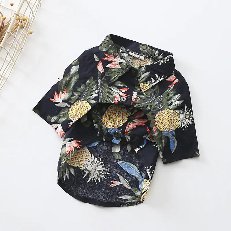 Spring Style Canine Cotton Shirt