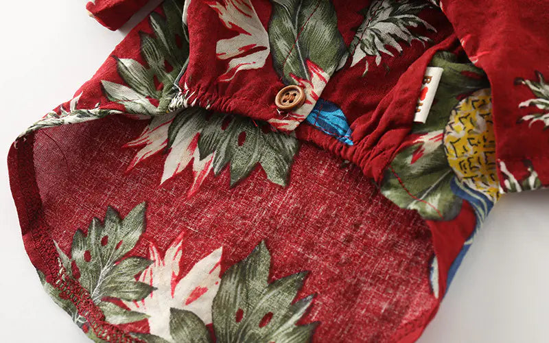 Spring Style Canine Cotton Shirt