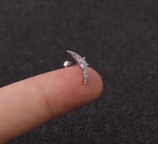 Chic Star Zircon Stud Earrings