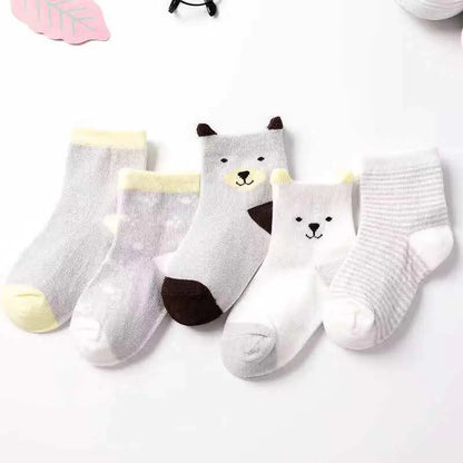 ComfyKids Unisex Cotton Socks 0-6 Years