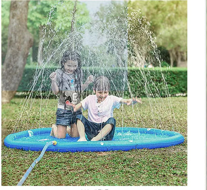 Inflatable Water Splash Mat for Kids' Outdoor Fun