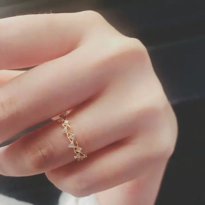 Elegant S925 Sterling Statement Ring