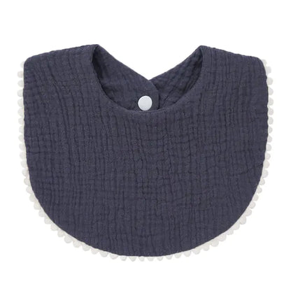 Dual-Layer Cotton Baby Bib