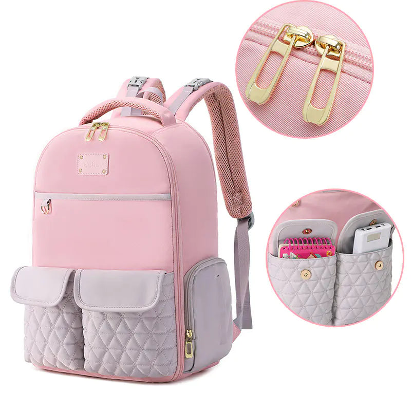 Large Capacity Multi-Pocket Mummy Diaper Bag Backpack