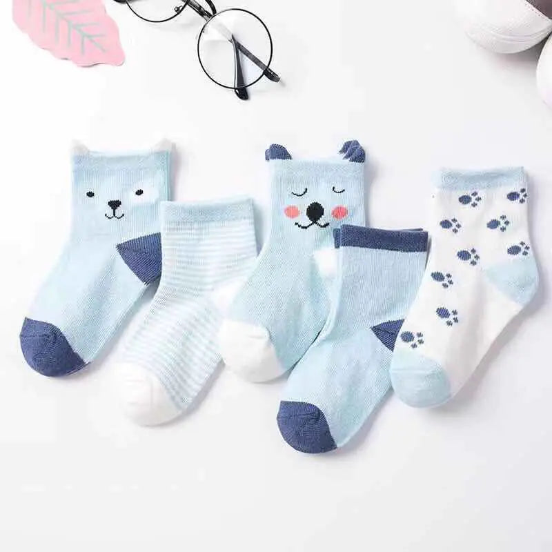 ComfyKids Unisex Cotton Socks 0-6 Years
